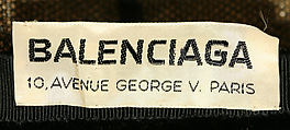 Pillbox hat, House of Balenciaga (French, founded 1937), silk, French