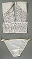 Lingerie, Gale Epstein, cotton, nylon, American