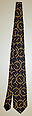 Necktie, House of Lanvin French, silk, French