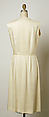 Dress, B. H. Wragge (American, 1931–1971), linen, American