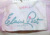 T-shirt, Elaine Post, cotton, American