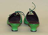 Mules, Rudi Gernreich (American (born Austria), Vienna 1922–1985 Los Angeles, California), leather, American