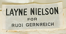 Ensemble, Rudi Gernreich (American (born Austria), Vienna 1922–1985 Los Angeles, California), silk, synthetic fiber, American