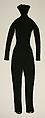 Jumpsuit, Rudi Gernreich (American (born Austria), Vienna 1922–1985 Los Angeles, California), Wool, plastic, American