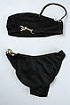 Bikini, Rudi Gernreich (American (born Austria), Vienna 1922–1985 Los Angeles, California), synthetic fiber, metal, American