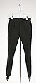 Ski trousers, Bogner of America (German, founded 1936), wool, nylon, lycra, spandex, metal, German