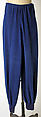 Ensemble, Yves Saint Laurent (French, founded 1961), acrylic, French