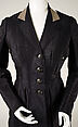 Ensemble, Nardi, Inc., (a, b) wool, silk, metal
(c) straw, silk, American