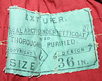 Petticoat, cotton, linen, down, British