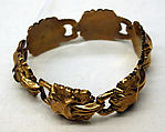 Bracelet, metal, plastic, American or European