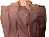 Wedding ensemble, (a, b) Paul Portes, Paris (French), (a, b) wool; (c, d, g, i–k) cotton; (e, f, l, m) silk; (h) leather; (n) beaver, French