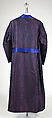 Dressing gown, A. Sulka &amp; Company (French, 1893–2002), silk, American