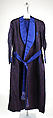 Dressing gown, A. Sulka & Company (French, 1893–2002), silk, American