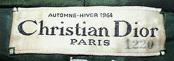 Evening coat, House of Dior (French, founded 1946), silk, French
