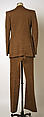 Suit, Pierre Cardin (French (born Italy), San Biagio di Callalta 1922–2020 Neuilly), polyester, French