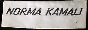 Jacket, Norma Kamali (American, born 1945), cotton, American