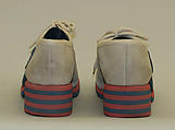Shoes, suede, rubber, French
