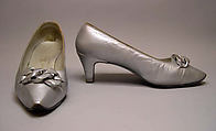 Pumps, Roger Vivier (French, 1913–1998), leather, metal, French
