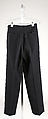 Suit, H. Harris (American), wool, silk, British