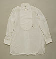 Shirt, Hawes & Curtis, Ltd. (British, founded 1913), cotton, British