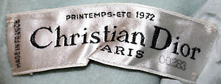 Ensemble, House of Dior (French, founded 1946), wool, silk, French