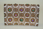 Evening clutch, Van Cleef & Arpels  French, silk, metal, gemstones, European