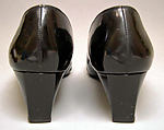 Pumps, Roger Vivier (French, 1913–1998), leather, plastic (vinyl), French