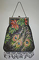 Purse, steel, glass, American or European