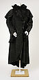 Coat, silk, American