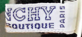 Beachwear, House of Givenchy (French, founded 1952), lycra, cotton, French