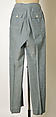 Trousers, Ralph Lauren (American, born 1939), cotton, American