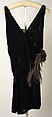 Dress, House of Lanvin (French, founded 1889), silk, feathers, French