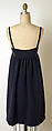 Evening dress, James Galanos (American, Philadelphia, Pennsylvania, 1924–2016 West Hollywood, California), wool, silk, American