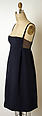 Evening dress, James Galanos (American, Philadelphia, Pennsylvania, 1924–2016 West Hollywood, California), wool, silk, American
