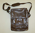 Shoulder bag, leather, probably European