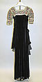 Evening ensemble, Lucien Lelong (French, 1889–1958), silk, French