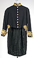 Court coat, Anderson & Sheppard (British, founded 1906), wool, silk, metal, British