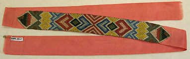 Garters, silk, European