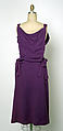 Dress, House of Balenciaga (French, founded 1937), wool, French