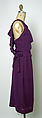 Dress, House of Balenciaga (French, founded 1937), wool, French