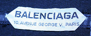 Dress, House of Balenciaga (French, founded 1937), wool, French