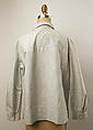 Blouse, House of Balenciaga (French, founded 1937), cotton, French