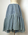 Evening ensemble, (a, b) House of Balenciaga (French, founded 1937), silk, French