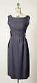 Ensemble, House of Balenciaga (French, founded 1937), linen, French