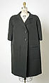 Coat, House of Balenciaga (French, founded 1937), cotton, French