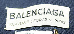 Trousers, House of Balenciaga (French, founded 1937), wool, French