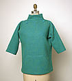 Blouse, House of Balenciaga (French, founded 1937), wool, French