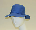Hat, House of Balenciaga (French, founded 1937), cotton, French