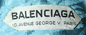 Housecoat, House of Balenciaga (French, founded 1937), silk, French