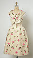 Evening ensemble, House of Balenciaga French, silk, French